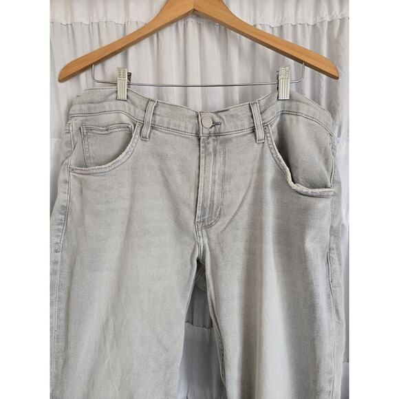 Hudson Mens 36x28 Blake Slim Straight Sky Grey Jeans Classic Modern Stretch - Picture 5 of 12